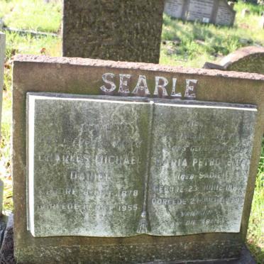SEARLE Charles Michael Daniel 1878-1955 &amp; Maria Petronella SADIE 1887-1949
