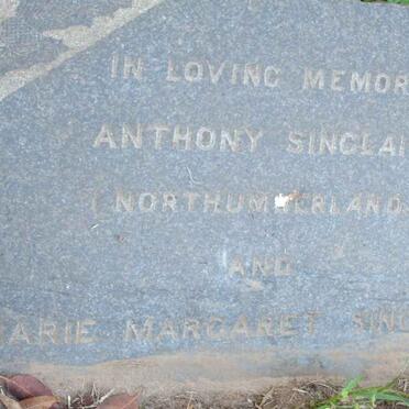 SINCLAIR Anthony &amp; Marie Margaret