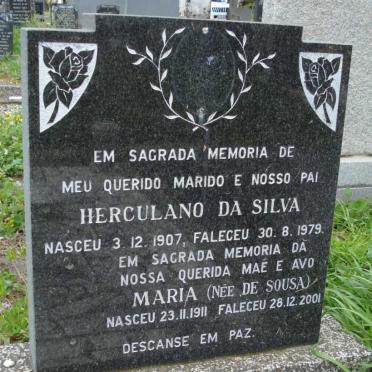 SILVA Herculano, da 1907-1979 &amp; Maria DE SOUSA 1911-2001