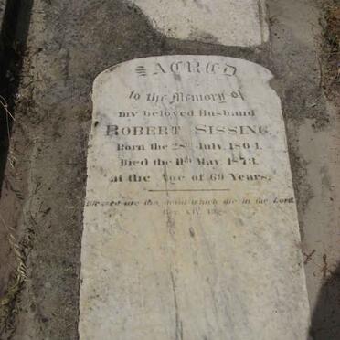 SISSING Robert 1804-1873