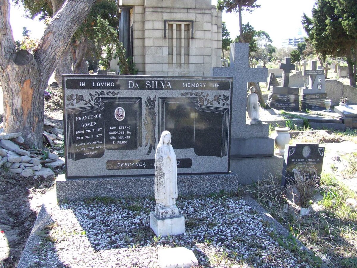 SILVA Francesco Gomes, da 1917-1972