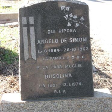 SIMONI Angelo, de 1884-1962 &amp; Dusolina 1891-1974