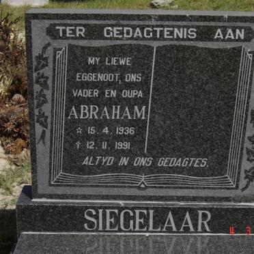 SIEGELAAR Abraham 1936-1991