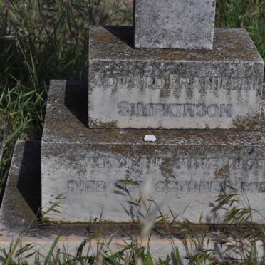 SIMPKINSON Edward Franklin 1859-1925