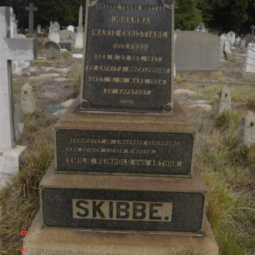 SKIBBE Johanna Marie Christiane nee VOSS 1857-1924