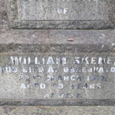 SKENE William -1917