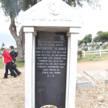 SLABBER Gwendoline 1924-1991