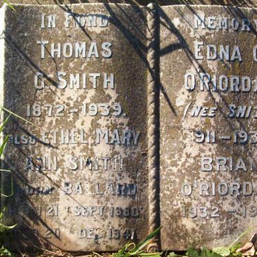 SMITH Thomas G. 1872--1939 