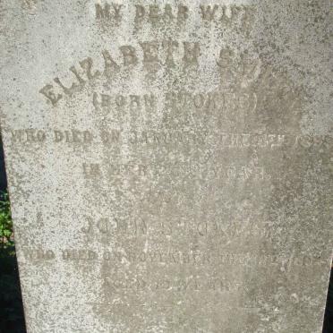 SMITH Elizabeth nee STOKES  -1899 :: STOKES John -1894 