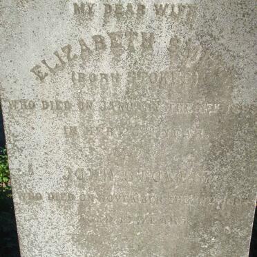 SMITH Elizabeth nee STOKES  -1899 :: STOKES John -1894 