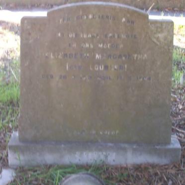 SMITH Elizabeth Margaretha nee LOUBSER 1912-1964