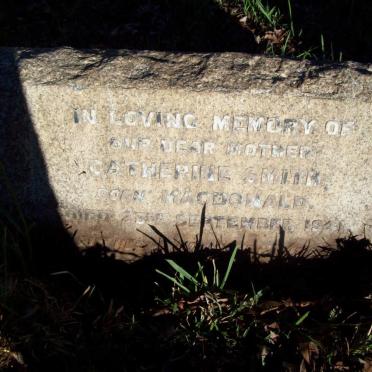 SMITH Catherine nee MACDONALD -1941