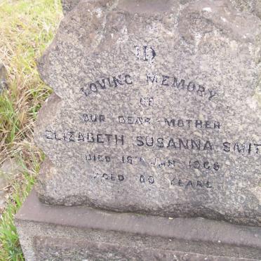 SMITH Elizabeth Susanna -1909