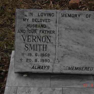 SMITH Vernon 1958-1990