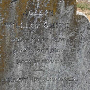 SMITH Joseph William 1876-1900