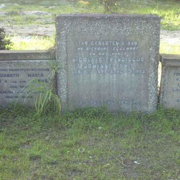 SMIT Nicolaas Franciscus Johannes 1895-1953 &amp; Elizabeth VAN SCHALKWYK :: VAN DER MERWE Elizabeth Maria ? nee SMIT