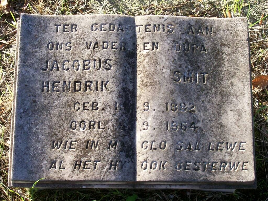 SMIT Jacobus Hendrik 1882-1964