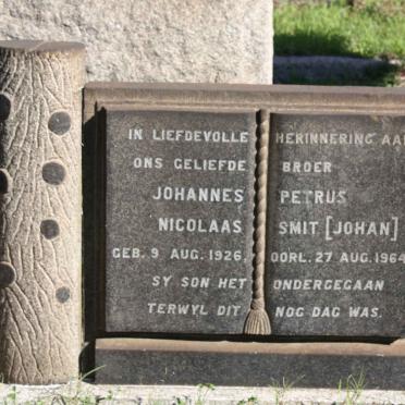 SMIT Johannes Petrus Nicolaas 1926-1964