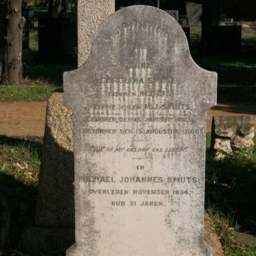 SMUTS Michael Johannes -1854 :: SMUTS Anna Carolina nee RETIEF 1825-1900