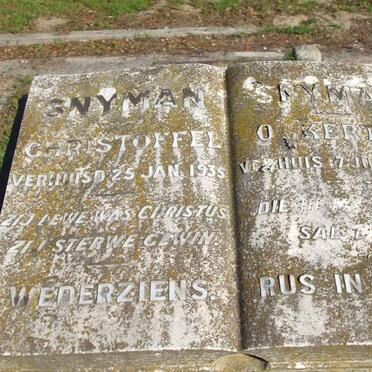 SNYMAN Christoffel -1935 :: SNYMAN Ockert -1942