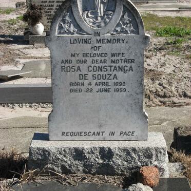 SOUZA Rosa Constanca, de 1898-1959