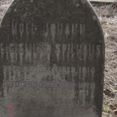 SPILHAUS Noel Johann Sigismund 1910-1910