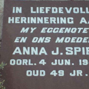 SPIES Anna J. -1945