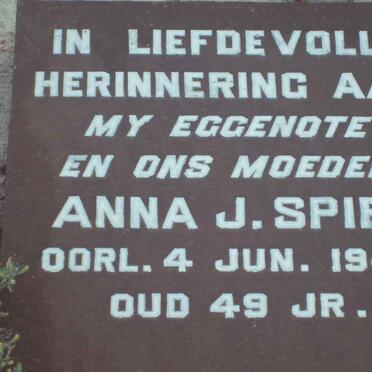 SPIES Anna J. -1945