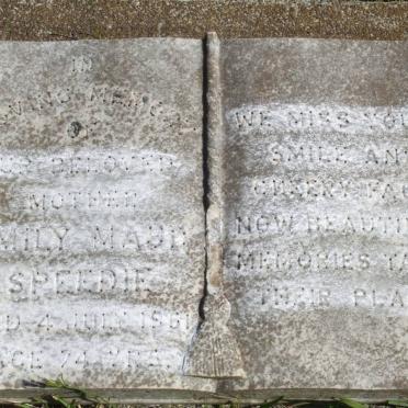 SPEEDIE Emily Maud -1961