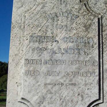 SPOLANDER Ethel Cecilia 1878-1887