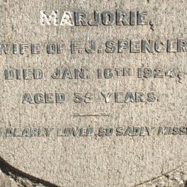 SPENCER Marjorie -1924