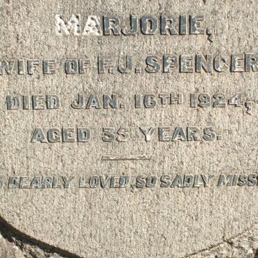 SPENCER Marjorie -1924