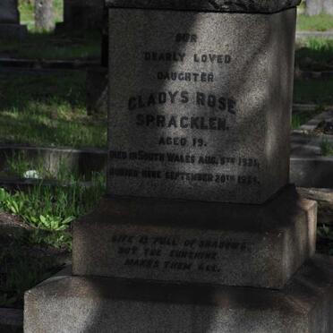 SPRACKLEN Gladys Rose -1921