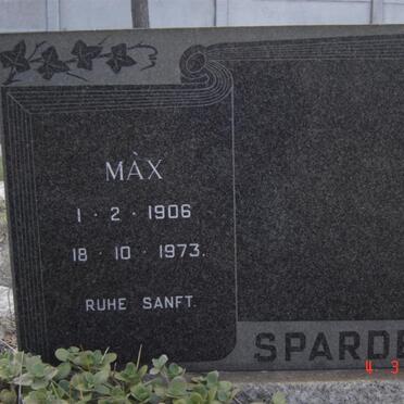 SPARDEL Max 1906-1973