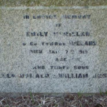 McMILLAN Emily :: McMILLAN William Joseph :: McMILLAN Allan :: McMILLAN Donald