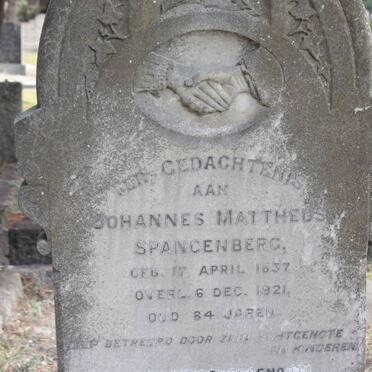 SPANGENBERG Johannes Mattheus 1837-1921 &amp; Catharina Hendrika 1853-1933 :: SPANGENBERG Daniel Johannes 1878-1955