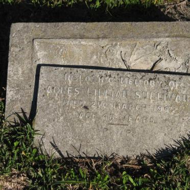 SULLIVAN Agnes Lillian -1942