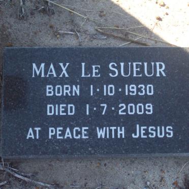 SUEUR Petrus Ludovicus, le 1856-1920 &amp; Gertruida Susanna -1946 :: LE SUEUR Max 1930-2009