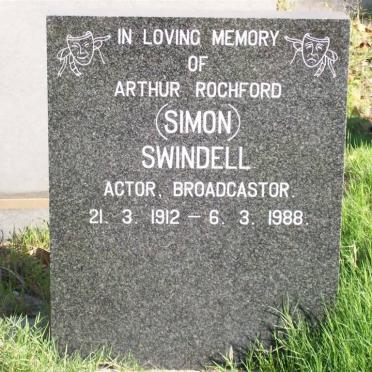 SWINDELL Arthur Rochford 1912-1988