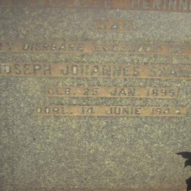 SWANEPOEL Joseph Johannes 1899-1944