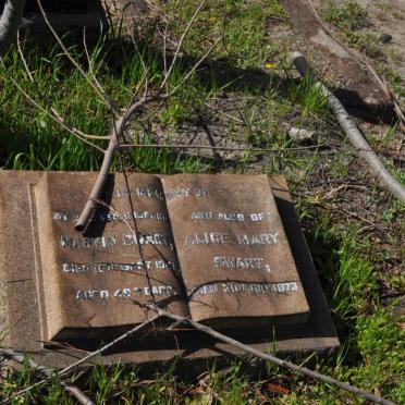 SWART Martin -194? &amp; Alice Mary -1973