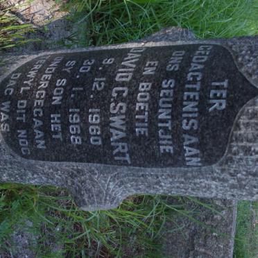 SWART David C. 1960-1968