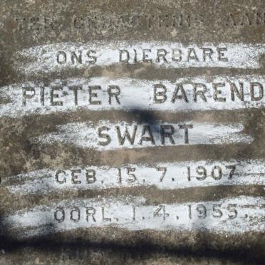 SWART Pieter Barend 1907-1955