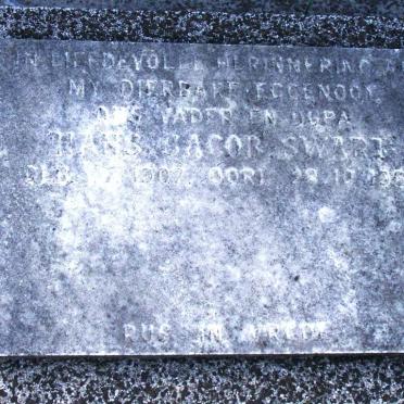 SWART Hans Jacob 1907-1967