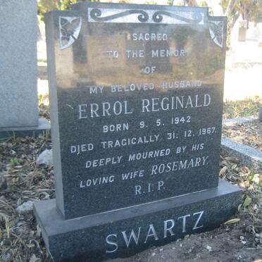 SWARTZ Errol Reginald 1942-1967