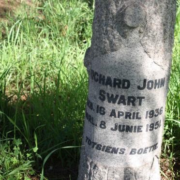 SWART Richard John 1936-1951