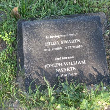 SWARTS Hilda 1880-1979 :: SWARTS Joseph William