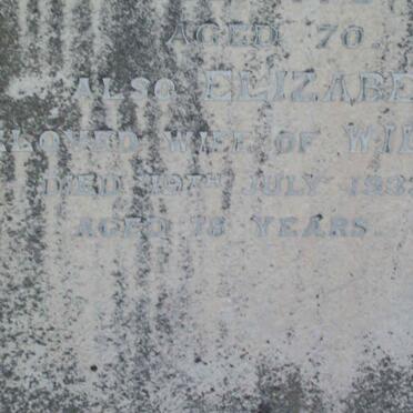 SWAIN Elizabeth -1933