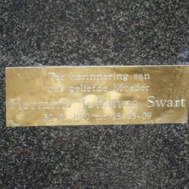 SWART Petrus V.J. 1907-1959 &amp; Hermina Johanna 1910-2009