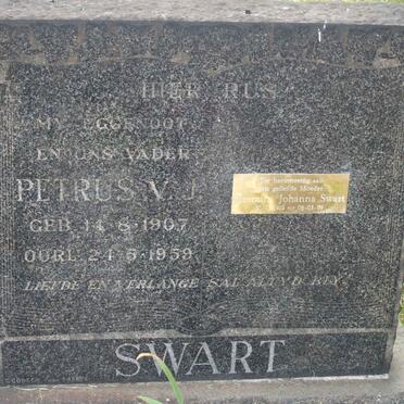 SWART Petrus V.J. 1907-1959 &amp; Hermina Johanna 1910-2009